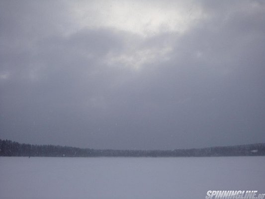 Изображение 1 : Спортивный окунь на Высокинсокм озере
